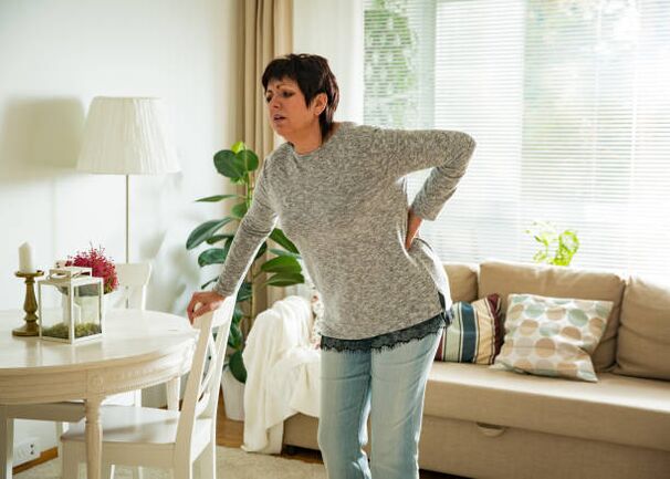 остеохондроз у женщины